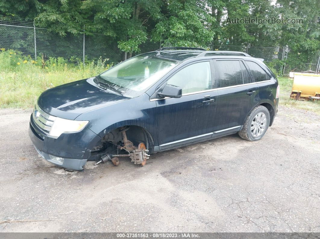 2008 Ford Edge Limited Синий vin: 2FMDK49C28BA67074