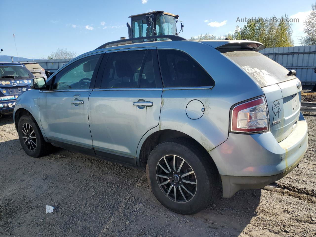 2008 Ford Edge Limited Turquoise vin: 2FMDK49C28BA95358