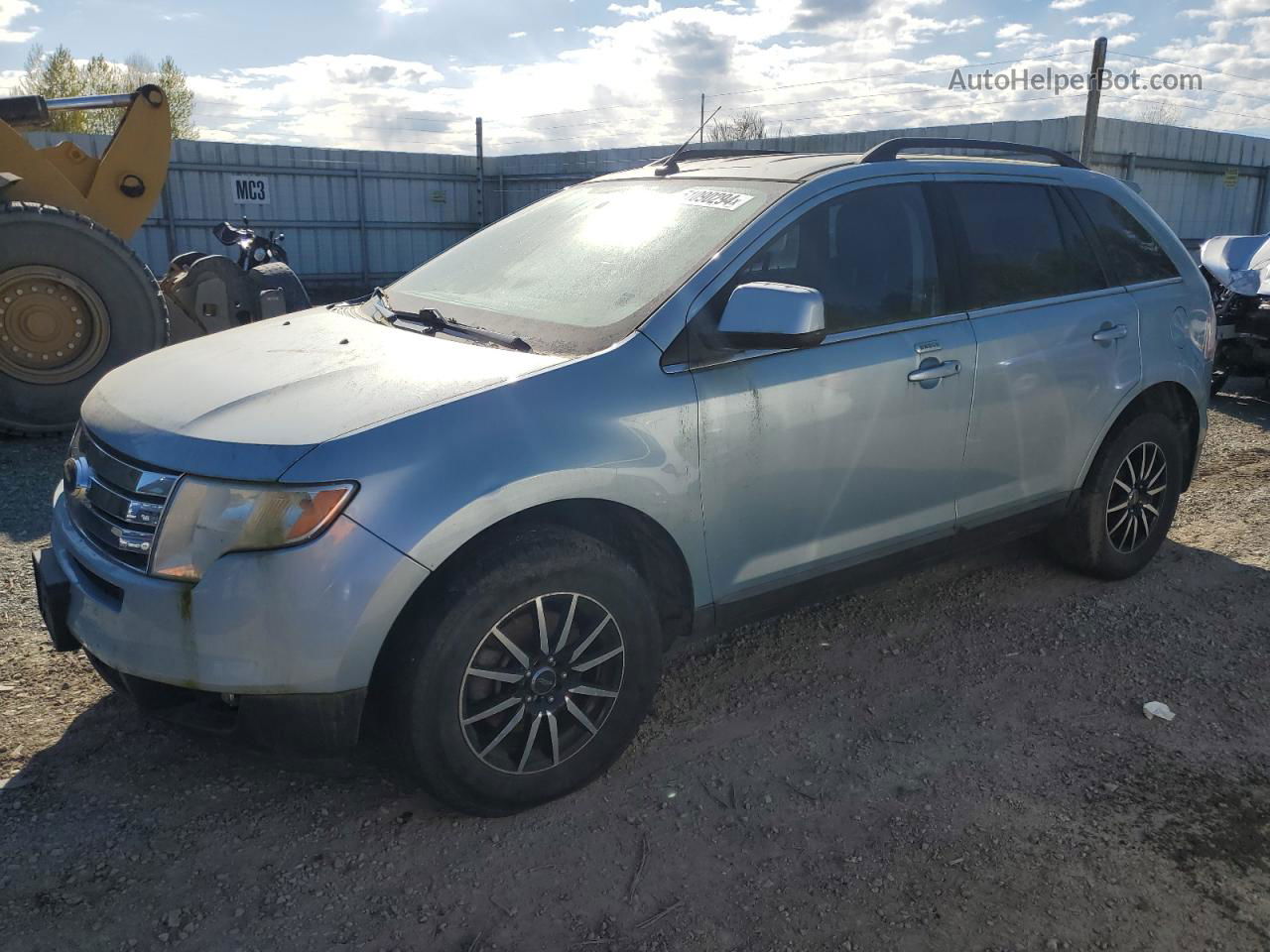 2008 Ford Edge Limited Turquoise vin: 2FMDK49C28BA95358