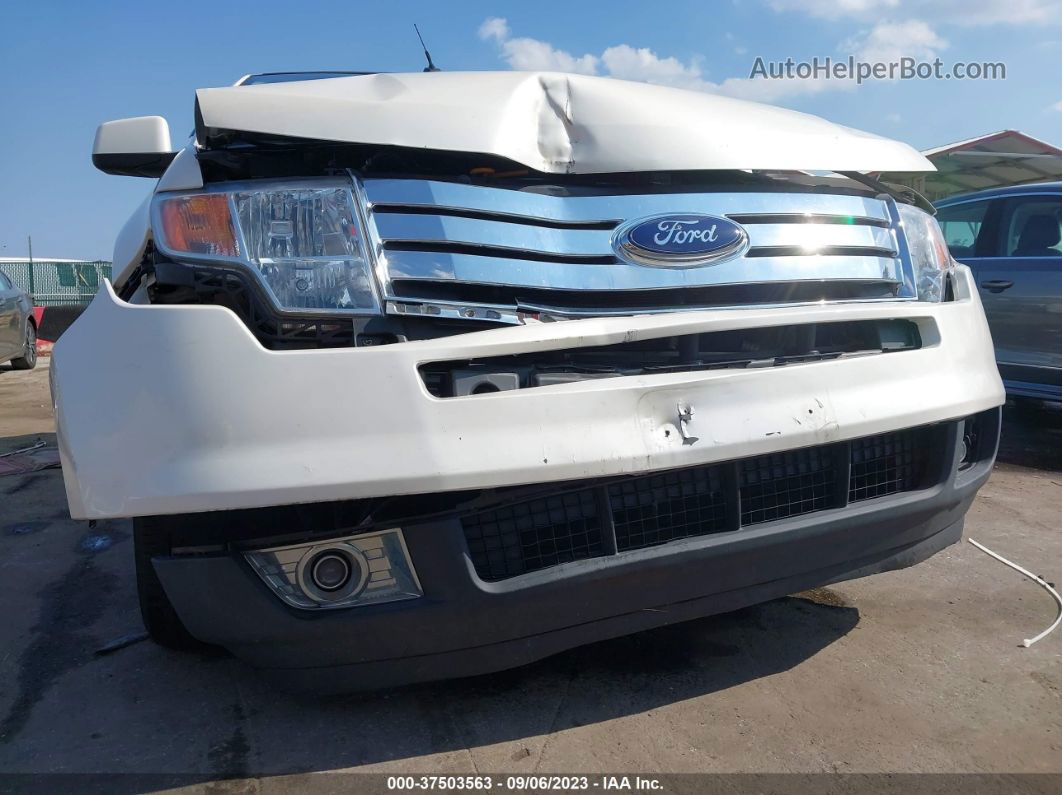 2008 Ford Edge Limited White vin: 2FMDK49C28BA96722