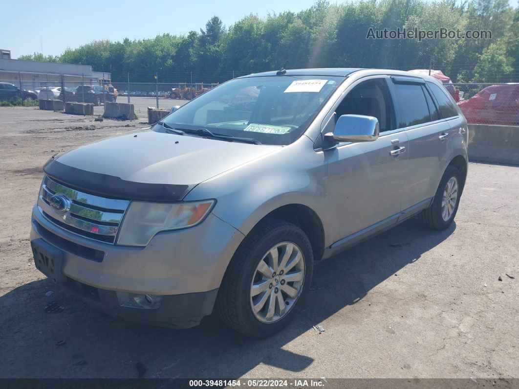 2008 Ford Edge Limited Silver vin: 2FMDK49C28BB20310