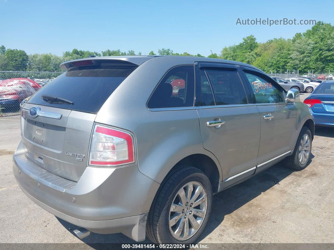 2008 Ford Edge Limited Silver vin: 2FMDK49C28BB20310