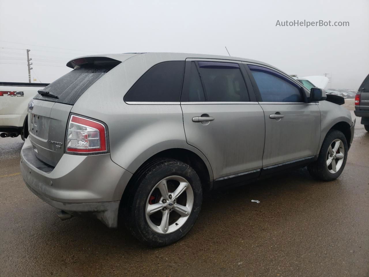 2008 Ford Edge Limited Silver vin: 2FMDK49C28BB20968