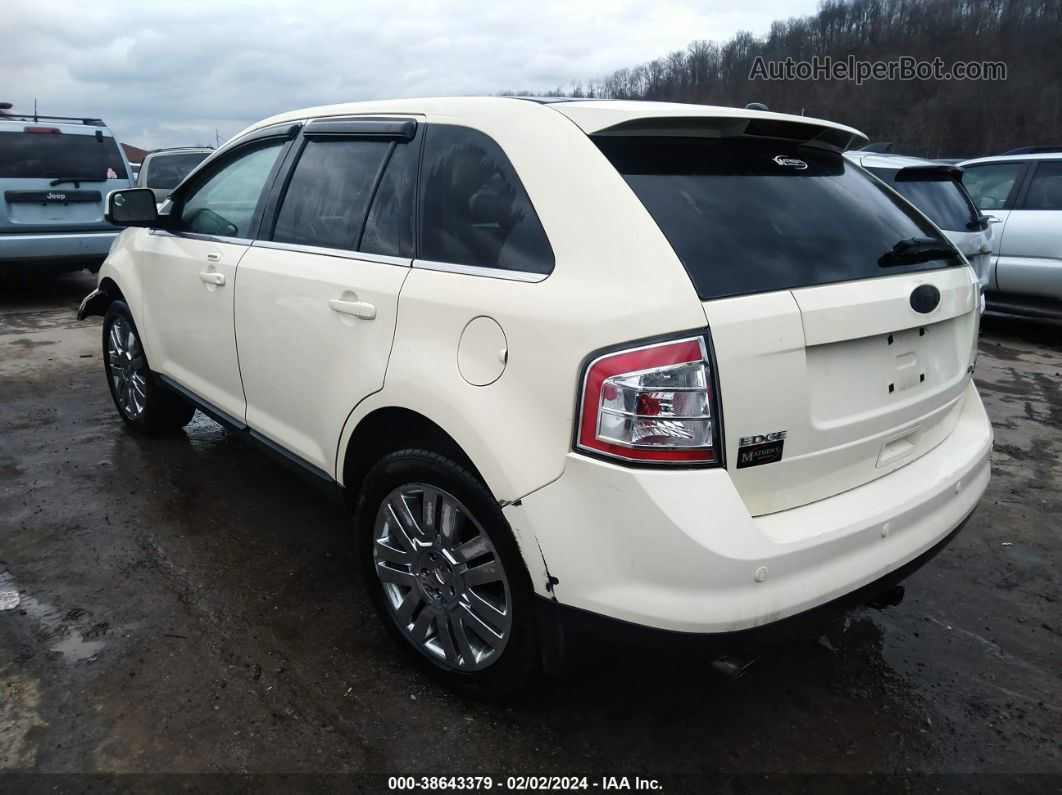 2008 Ford Edge Limited Cream vin: 2FMDK49C38BA01214