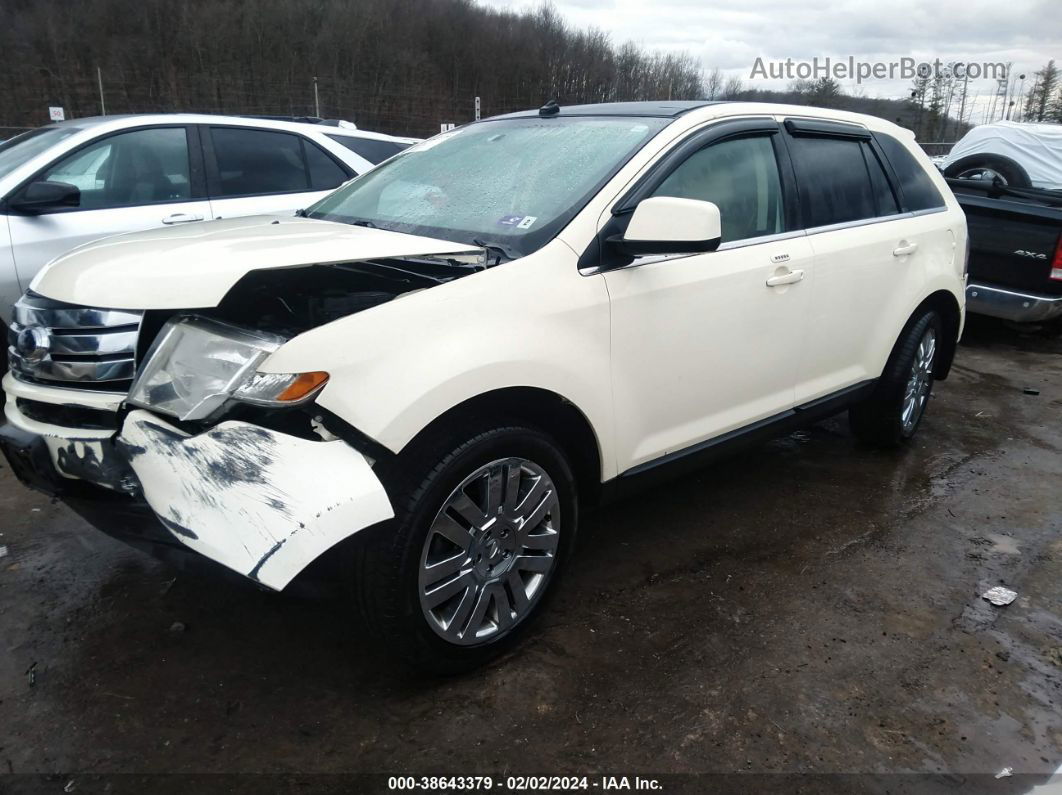 2008 Ford Edge Limited Cream vin: 2FMDK49C38BA01214