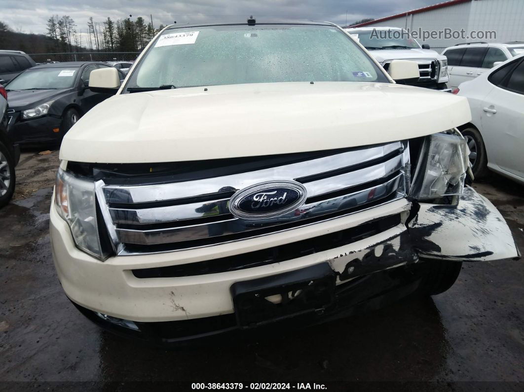 2008 Ford Edge Limited Cream vin: 2FMDK49C38BA01214