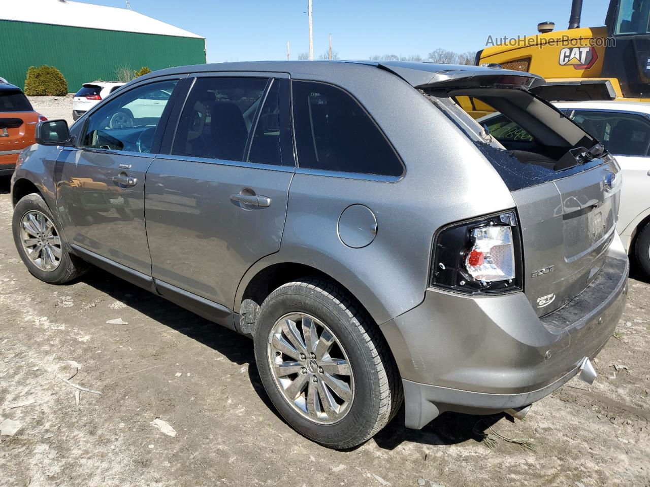 2008 Ford Edge Limited Серый vin: 2FMDK49C38BA27005