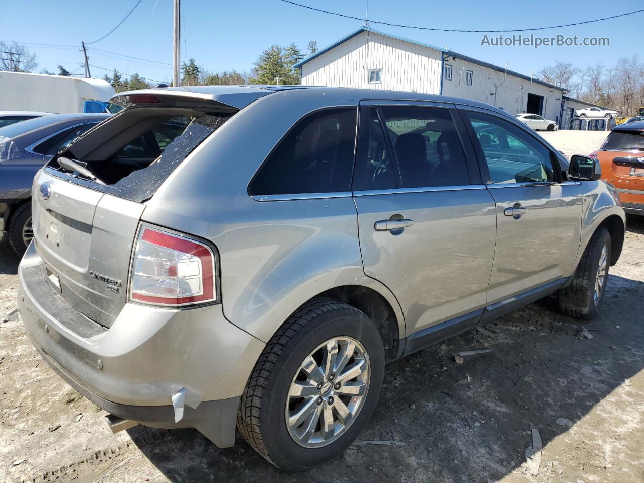 2008 Ford Edge Limited Gray vin: 2FMDK49C38BA27005