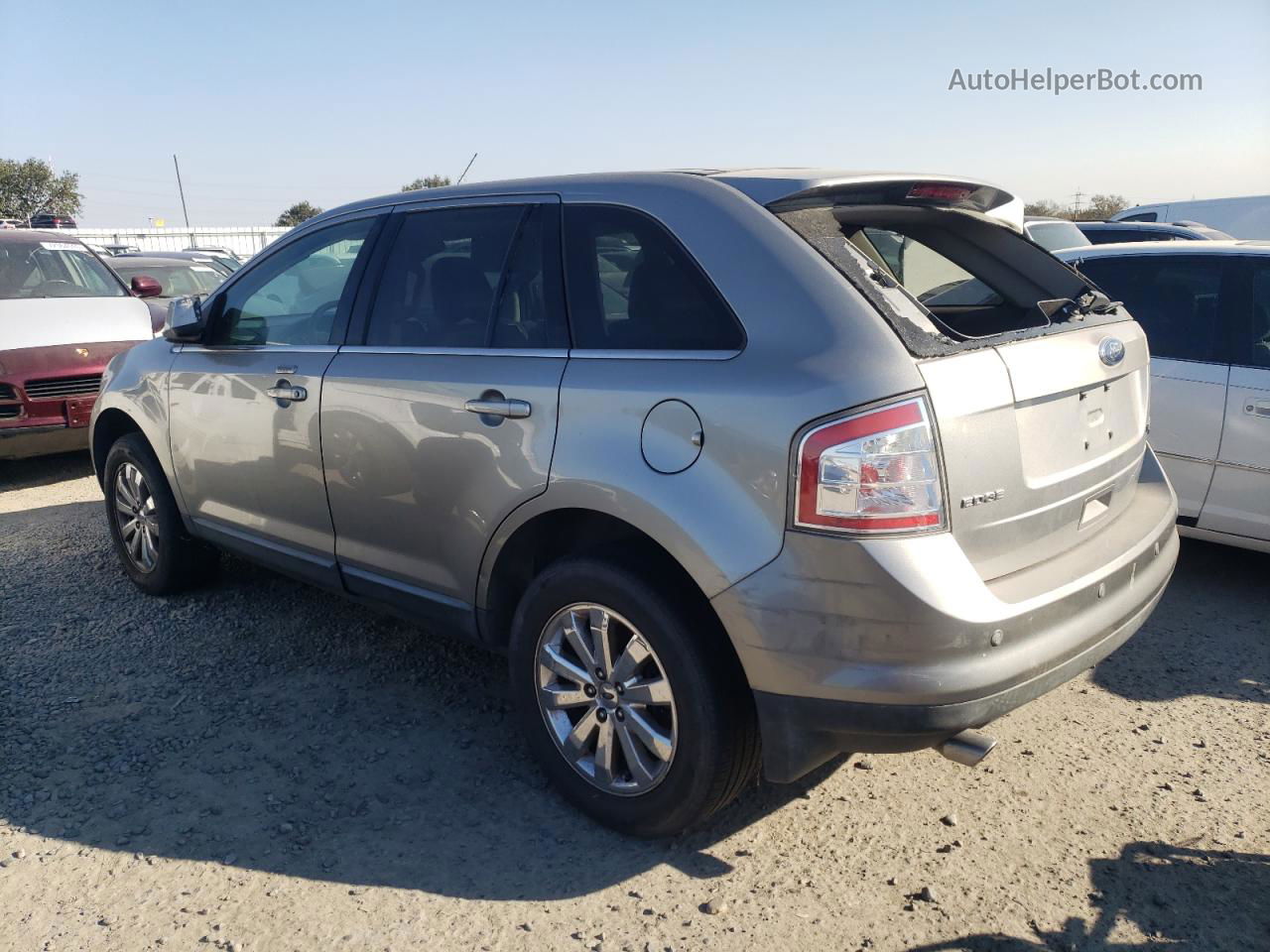 2008 Ford Edge Limited Silver vin: 2FMDK49C38BA69593