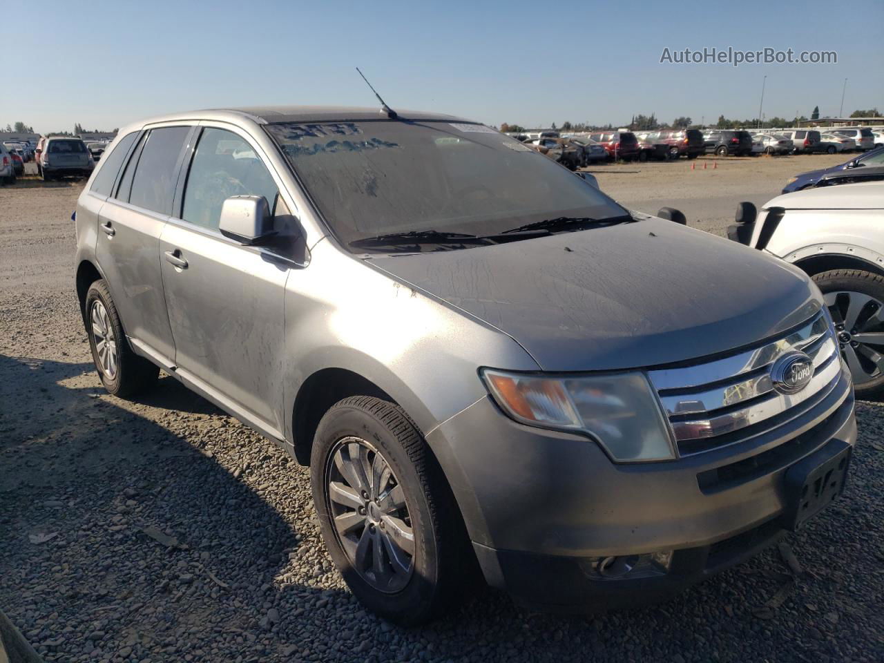 2008 Ford Edge Limited Silver vin: 2FMDK49C38BA69593