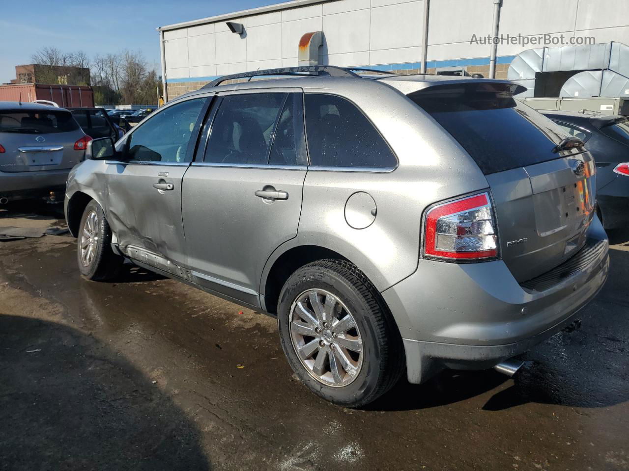 2008 Ford Edge Limited Серый vin: 2FMDK49C38BB35642