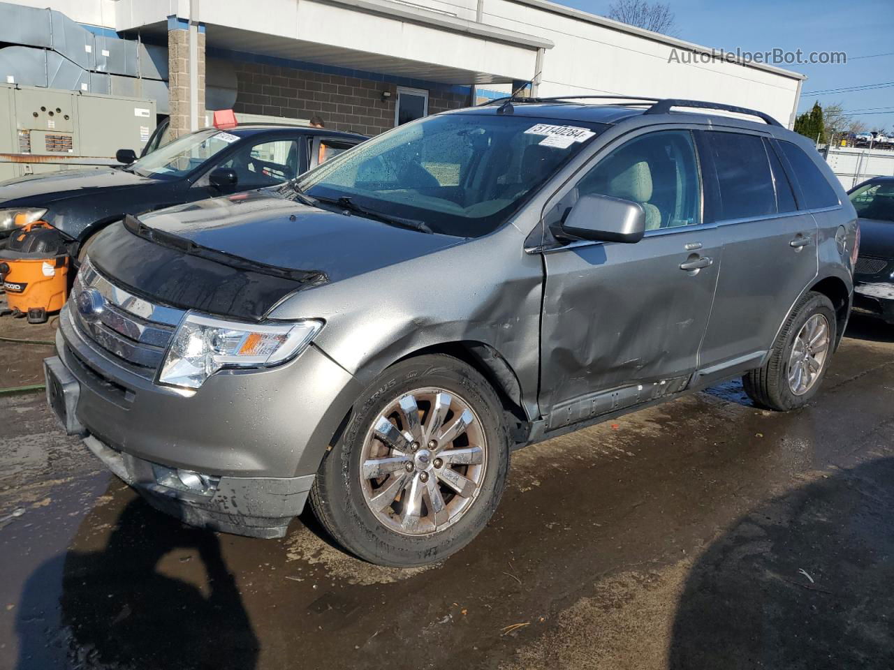 2008 Ford Edge Limited Серый vin: 2FMDK49C38BB35642