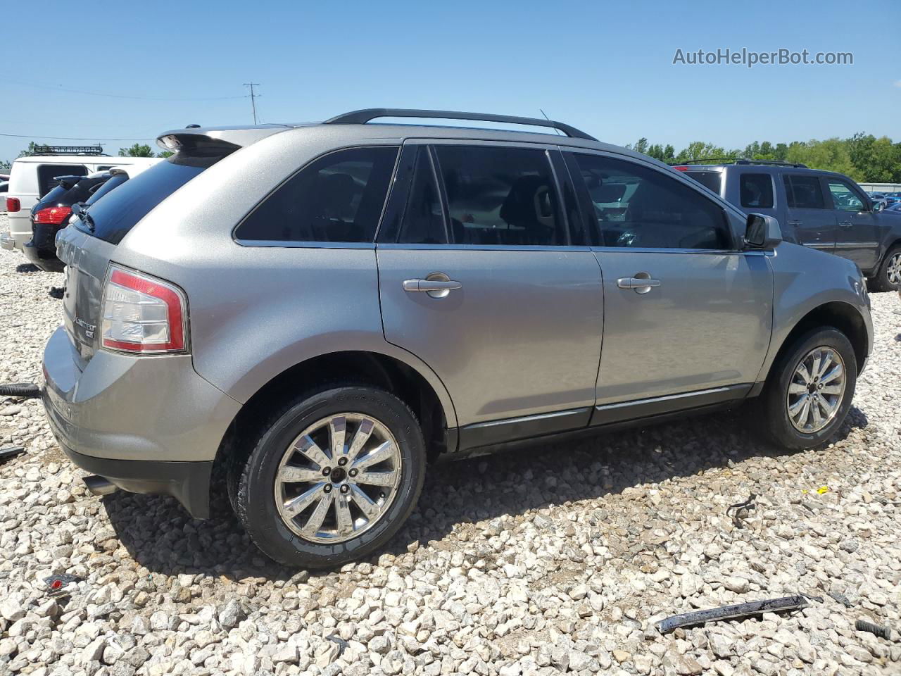 2008 Ford Edge Limited Silver vin: 2FMDK49C38BB40372