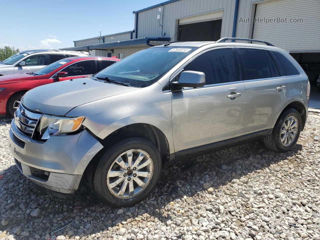 2008 Ford Edge Limited Серебряный vin: 2FMDK49C38BB40372