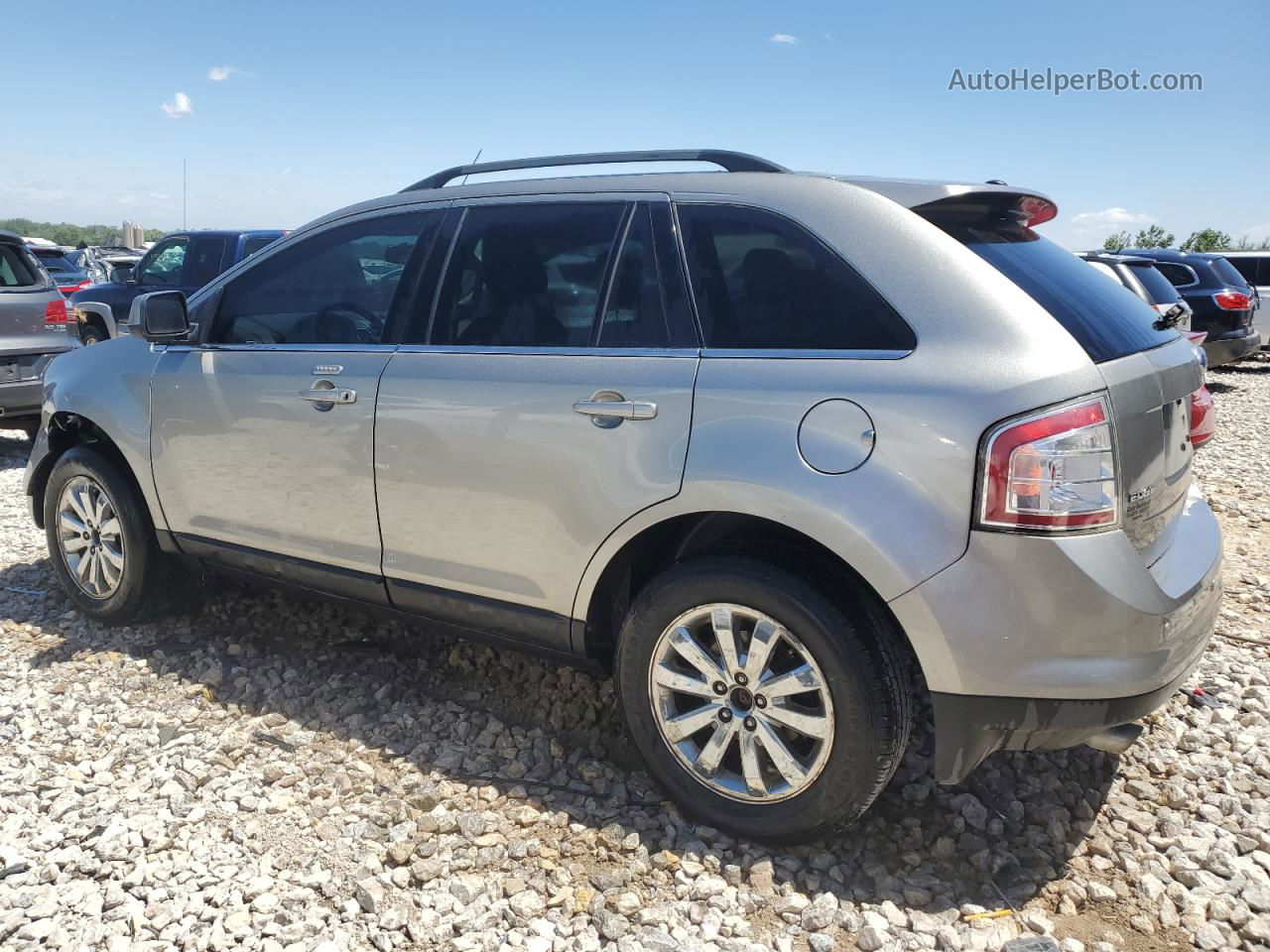 2008 Ford Edge Limited Silver vin: 2FMDK49C38BB40372