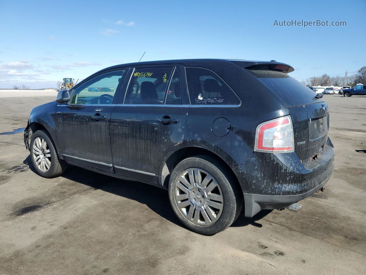 2008 Ford Edge Limited Black vin: 2FMDK49C38BB43370