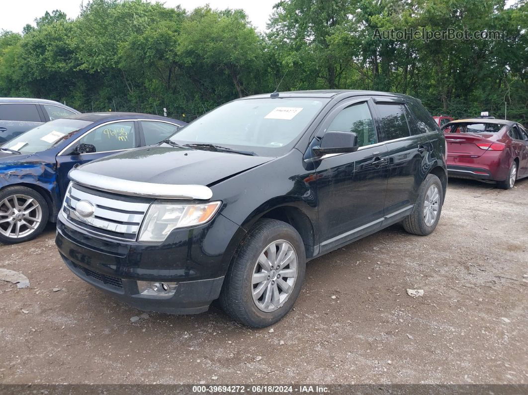 2008 Ford Edge Limited Black vin: 2FMDK49C48BA35050