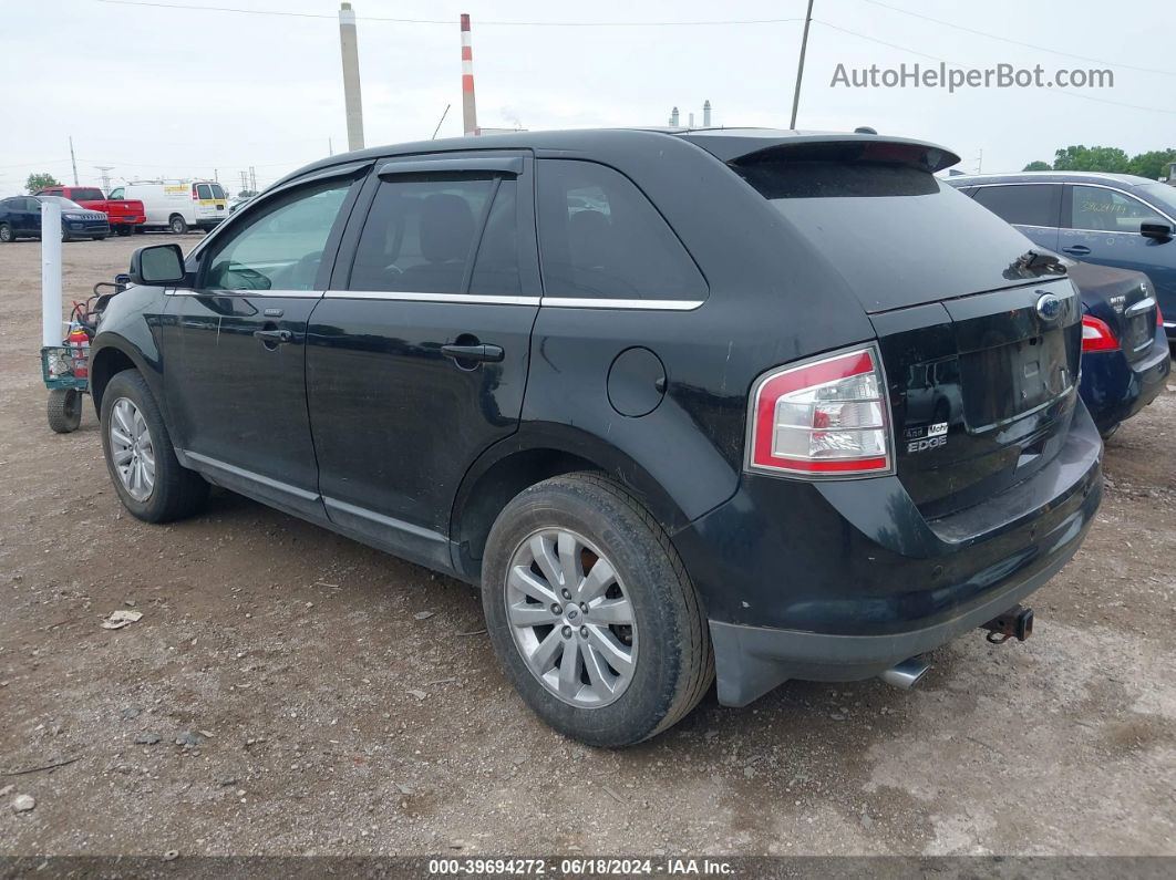 2008 Ford Edge Limited Black vin: 2FMDK49C48BA35050