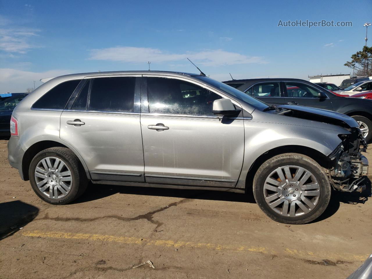 2008 Ford Edge Limited Tan vin: 2FMDK49C48BA65908