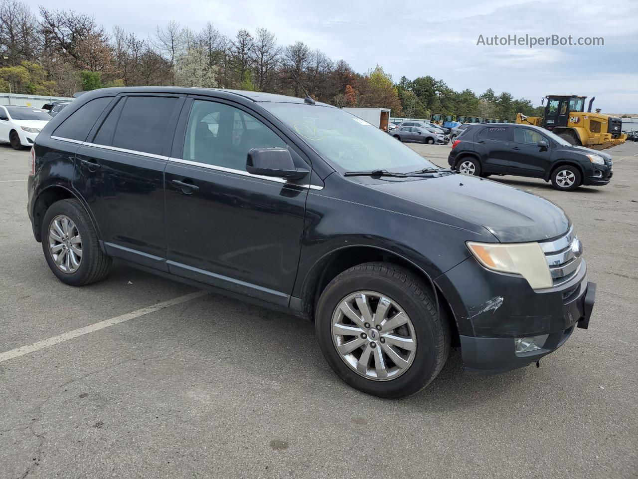 2008 Ford Edge Limited Black vin: 2FMDK49C48BB12015