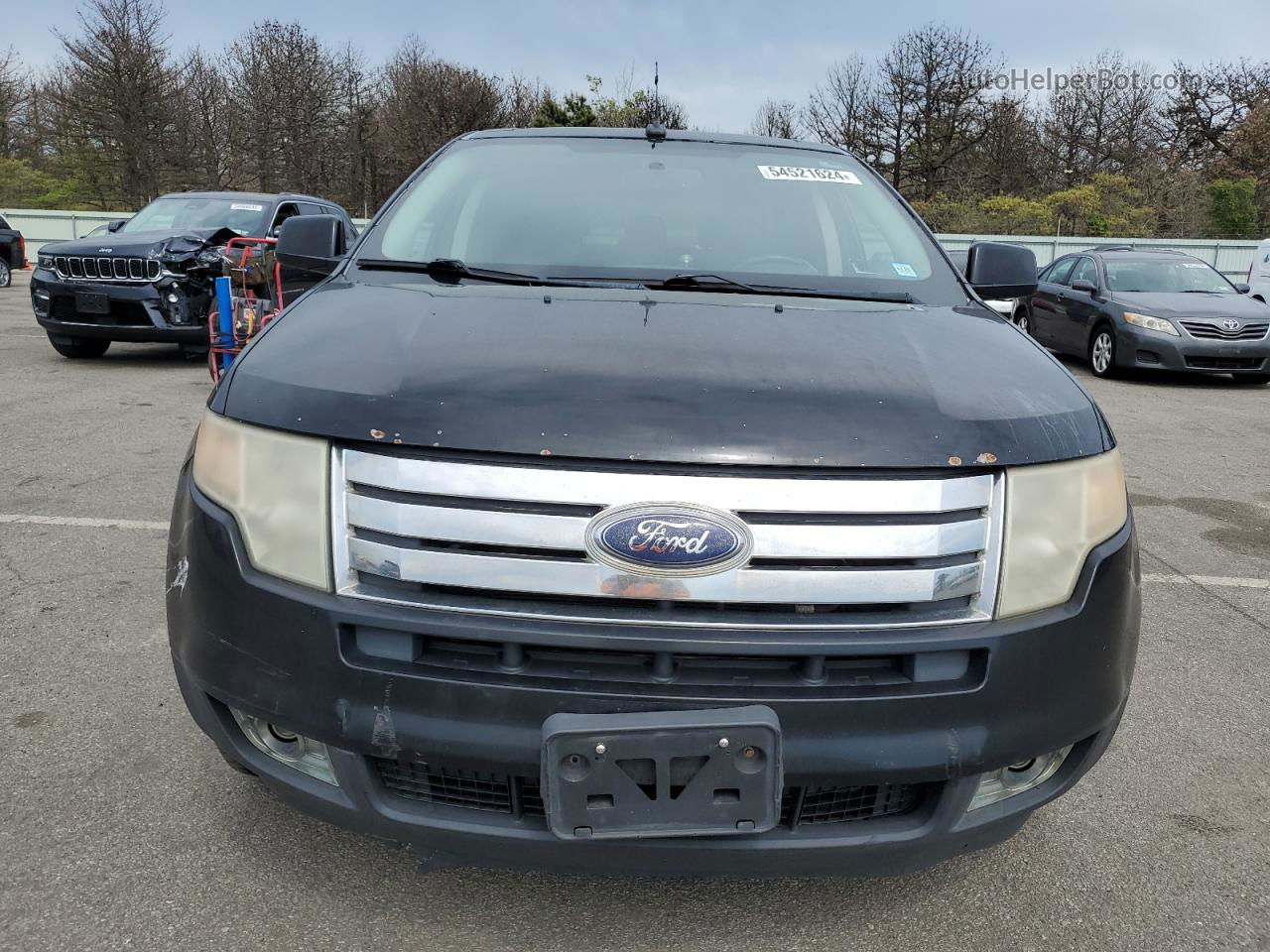 2008 Ford Edge Limited Black vin: 2FMDK49C48BB12015