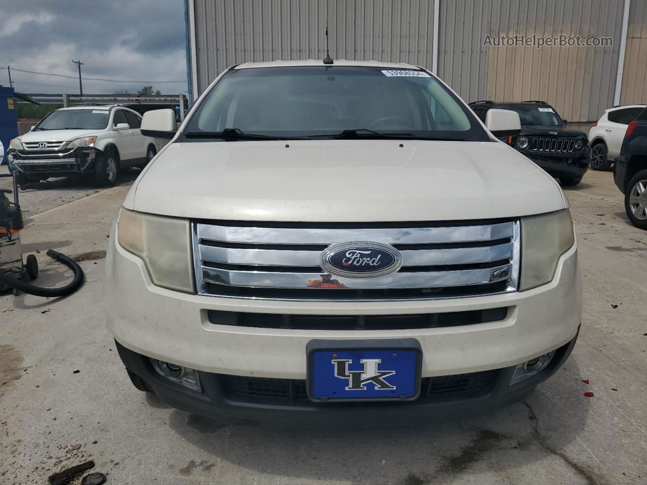 2008 Ford Edge Limited Cream vin: 2FMDK49C58BA49121