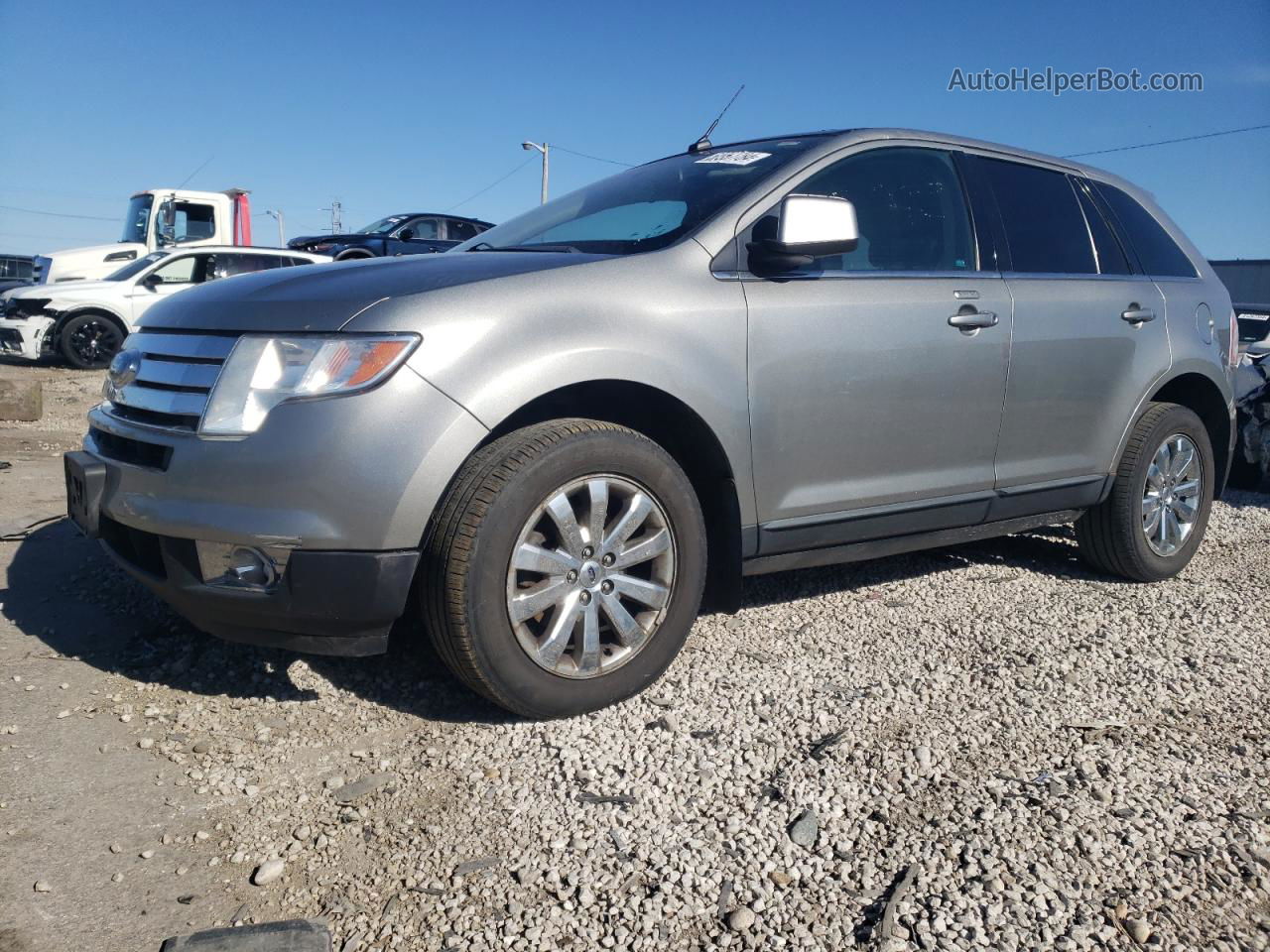 2008 Ford Edge Limited Silver vin: 2FMDK49C58BB05719