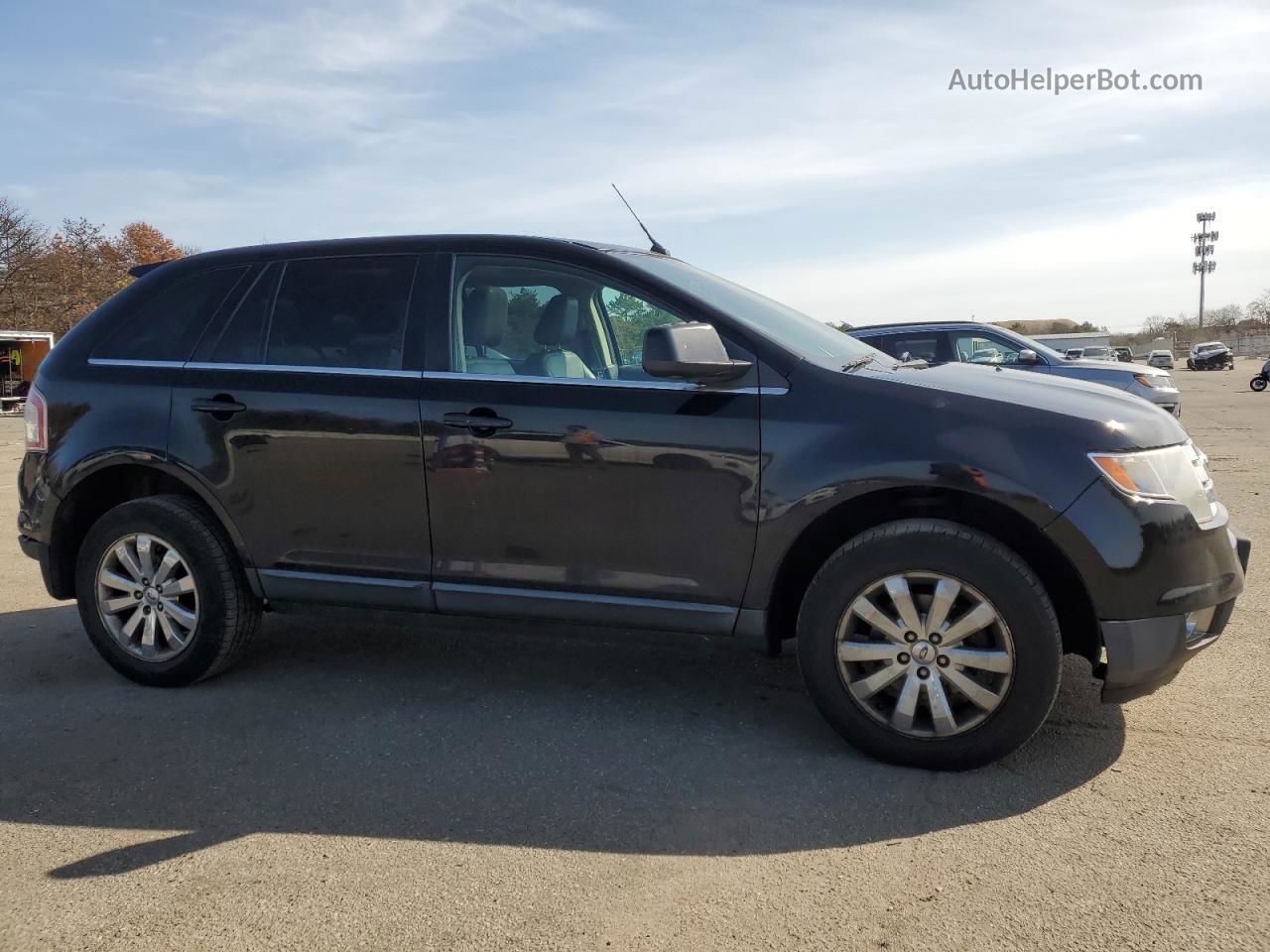 2008 Ford Edge Limited Black vin: 2FMDK49C58BB16980