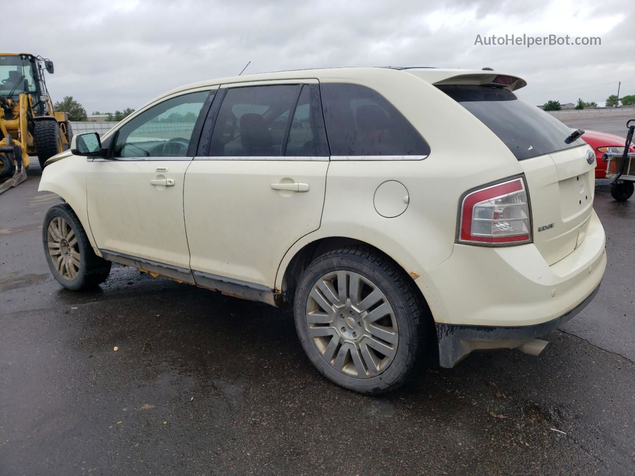 2008 Ford Edge Limited White vin: 2FMDK49C68BA27628