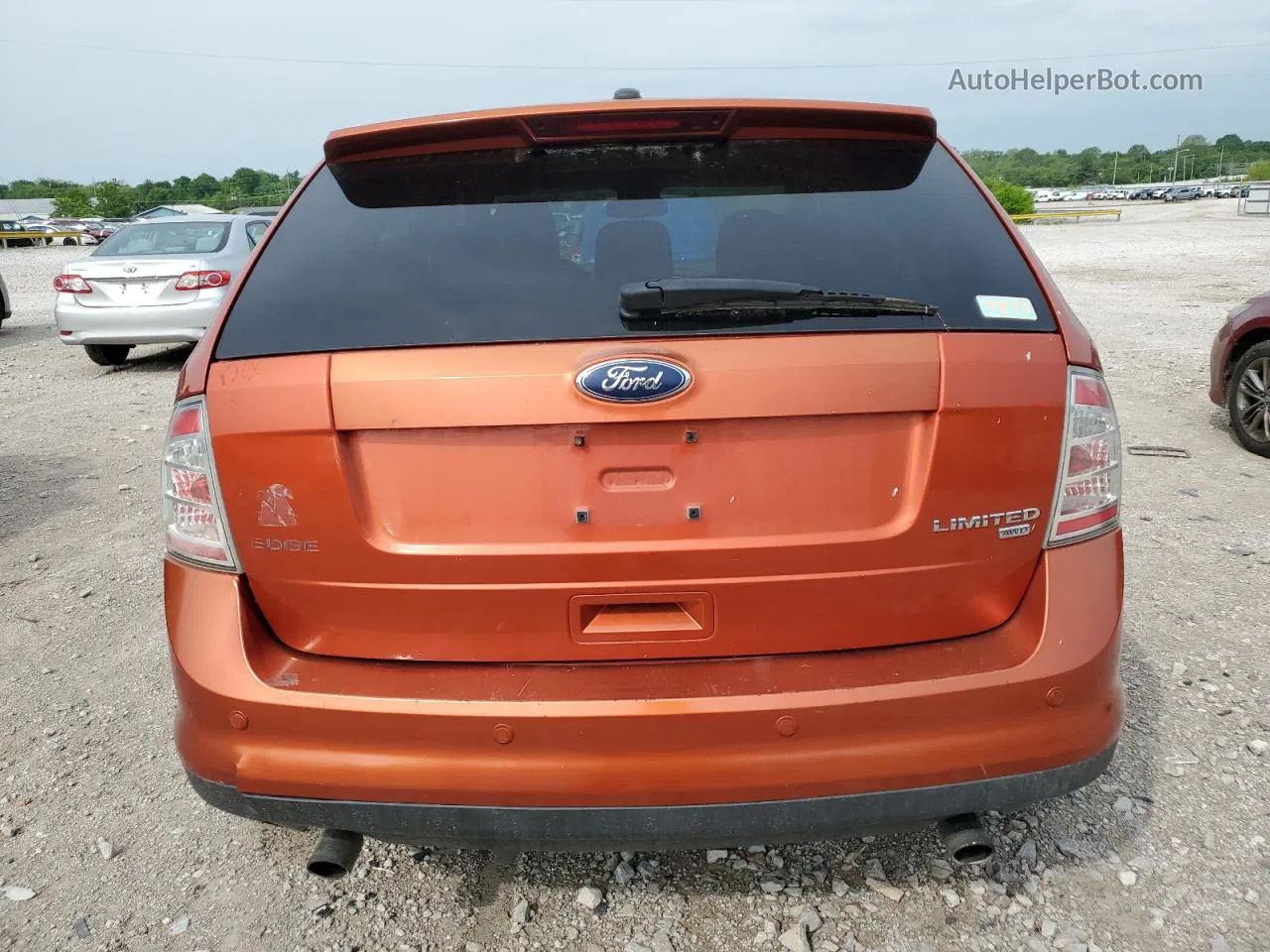 2008 Ford Edge Limited Orange vin: 2FMDK49C68BA65716