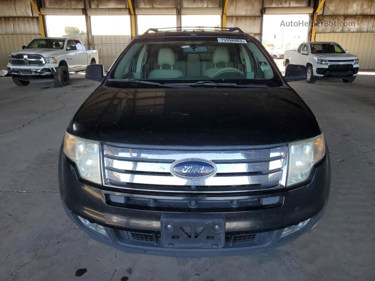 2008 Ford Edge Limited Black vin: 2FMDK49C68BA99459