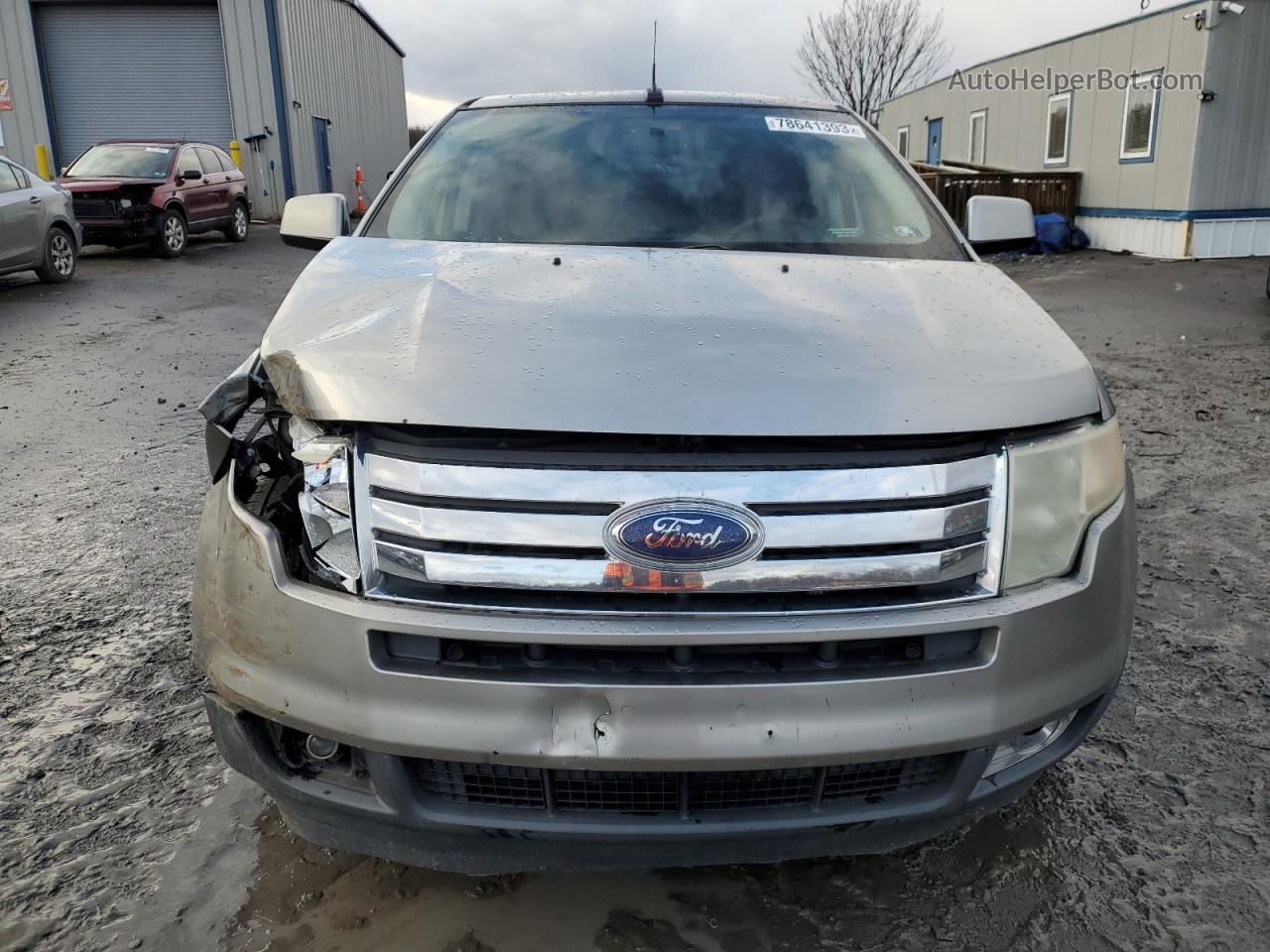 2008 Ford Edge Limited Silver vin: 2FMDK49C68BB45341