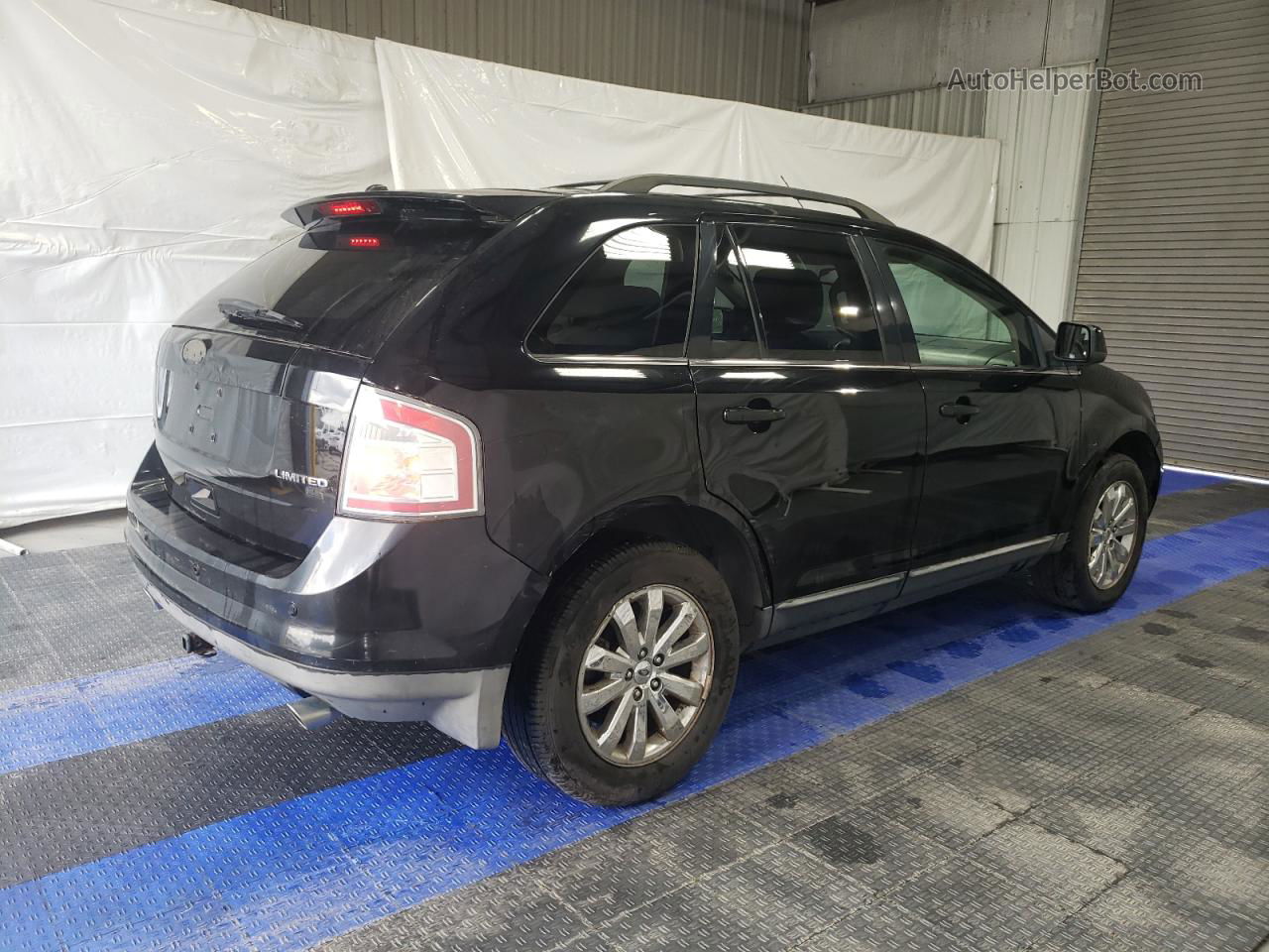 2008 Ford Edge Limited Black vin: 2FMDK49C78BA16976