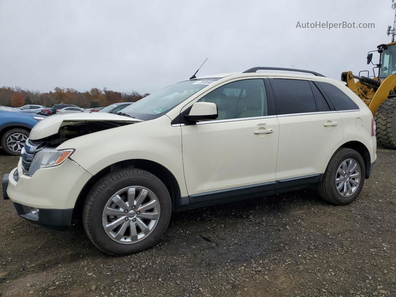 2008 Ford Edge Limited Cream vin: 2FMDK49C78BA44020