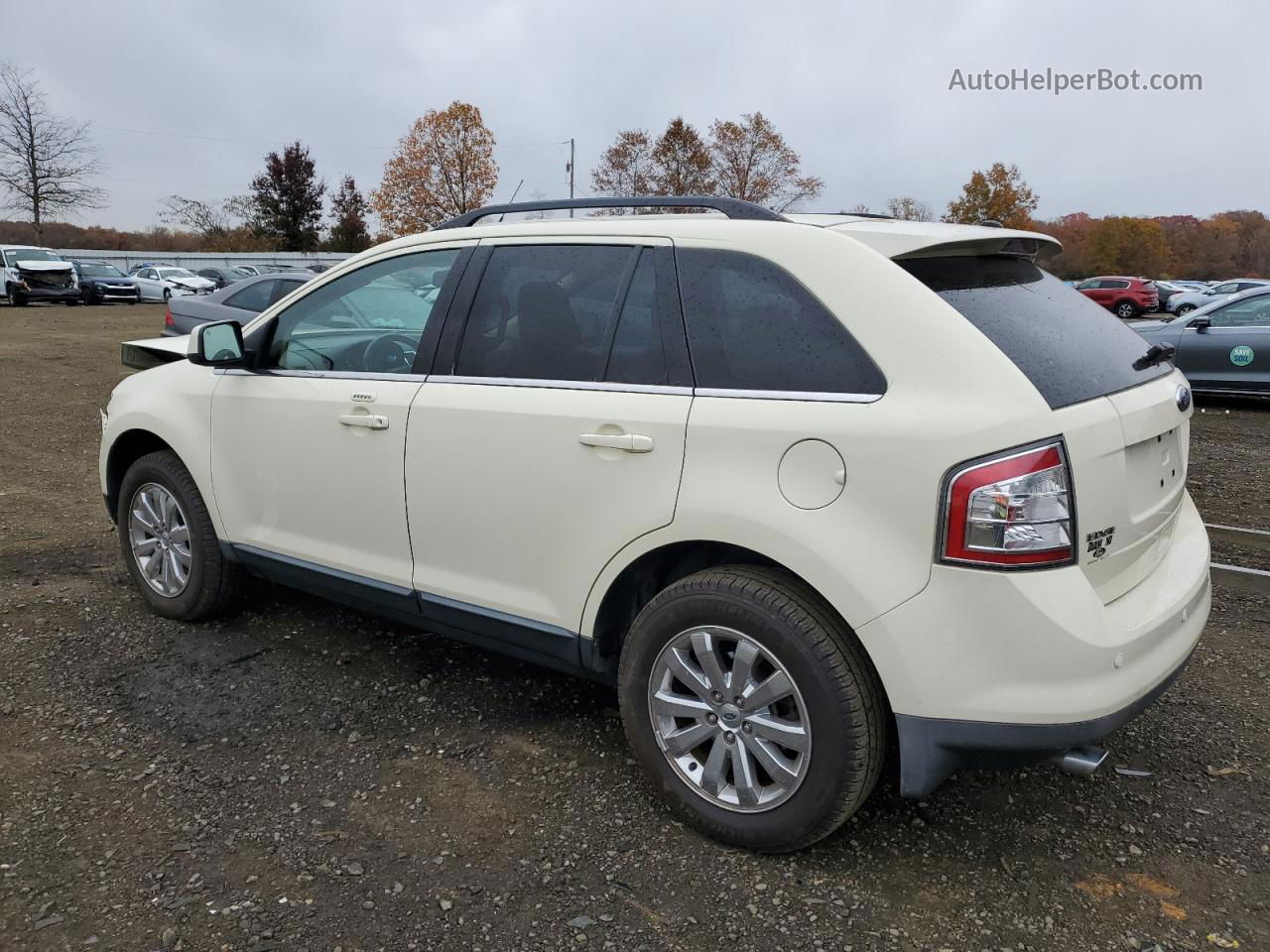 2008 Ford Edge Limited Cream vin: 2FMDK49C78BA44020