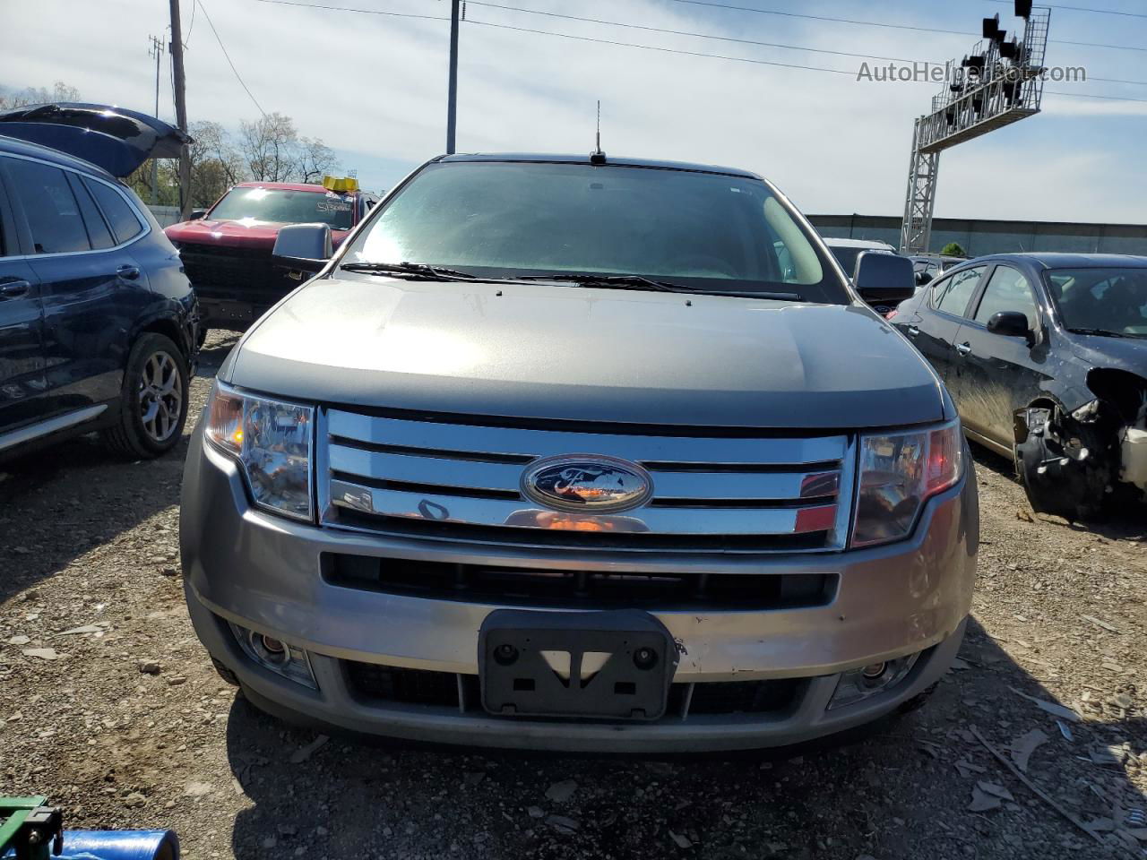 2008 Ford Edge Limited Silver vin: 2FMDK49C78BB20142