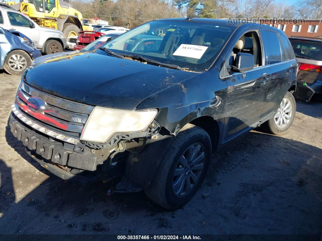 2008 Ford Edge Limited Black vin: 2FMDK49C78BB34381