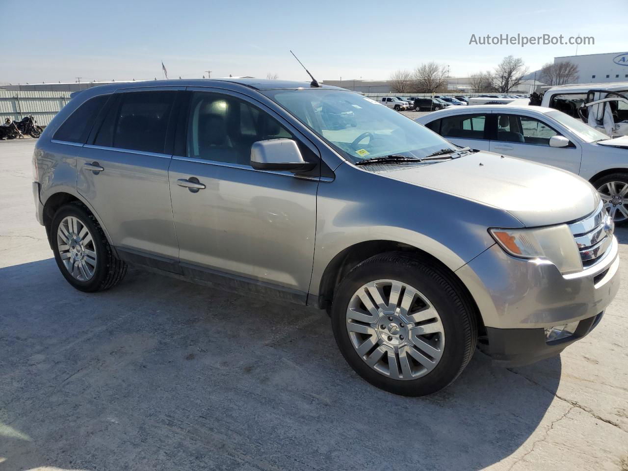 2008 Ford Edge Limited Silver vin: 2FMDK49C78BB45638