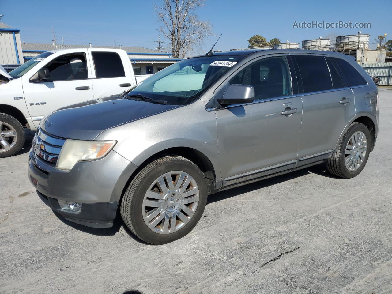 2008 Ford Edge Limited Silver vin: 2FMDK49C78BB45638