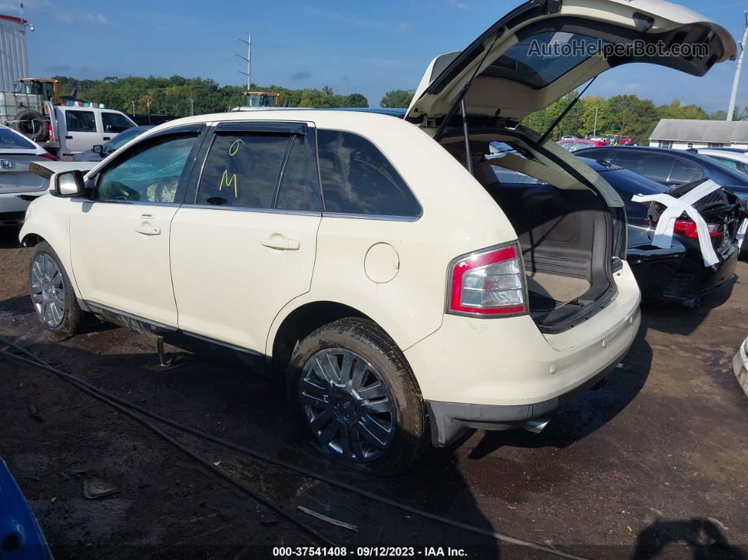 2008 Ford Edge Limited White vin: 2FMDK49C88BB07514