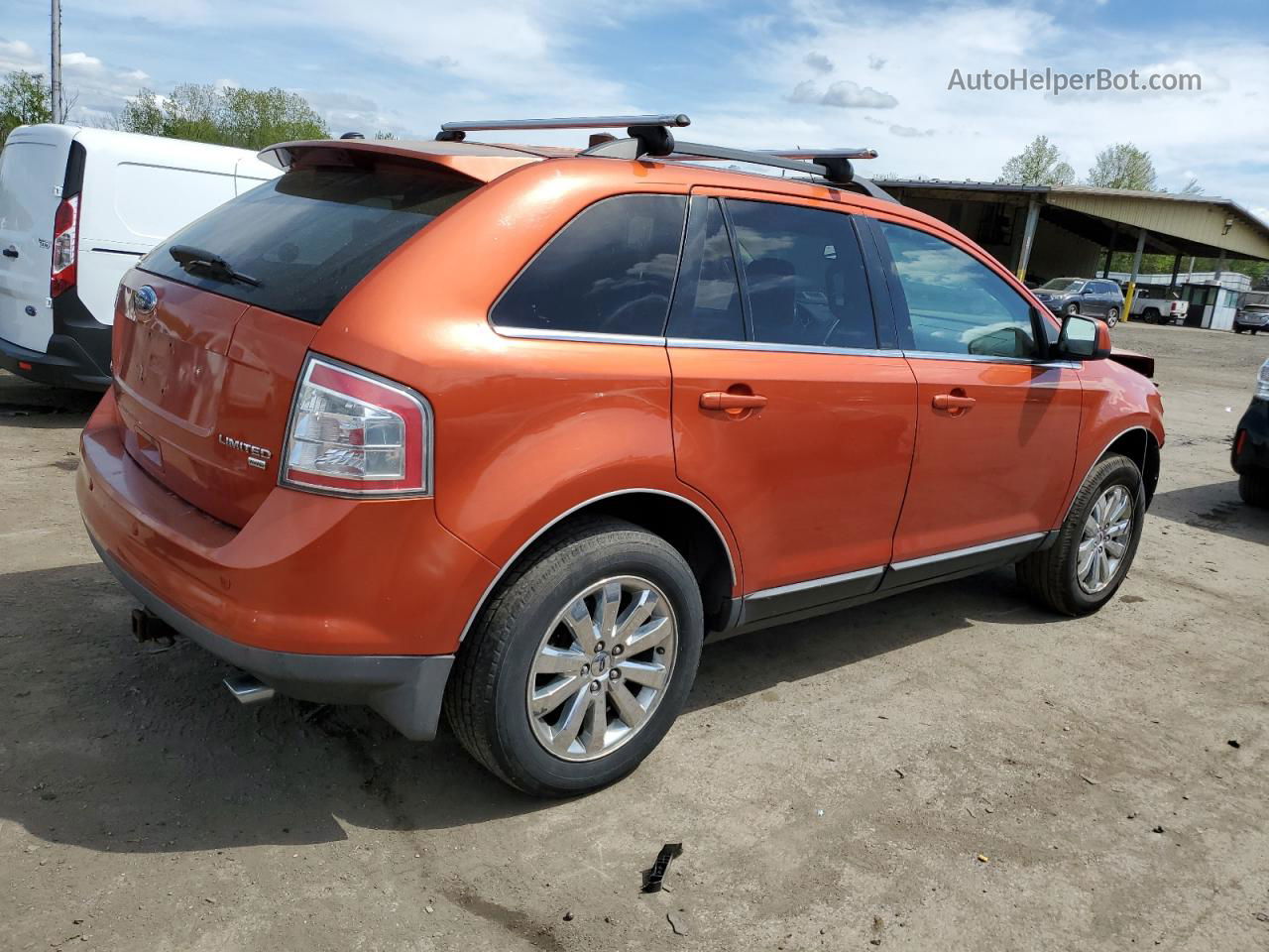 2008 Ford Edge Limited Orange vin: 2FMDK49C88BB46104