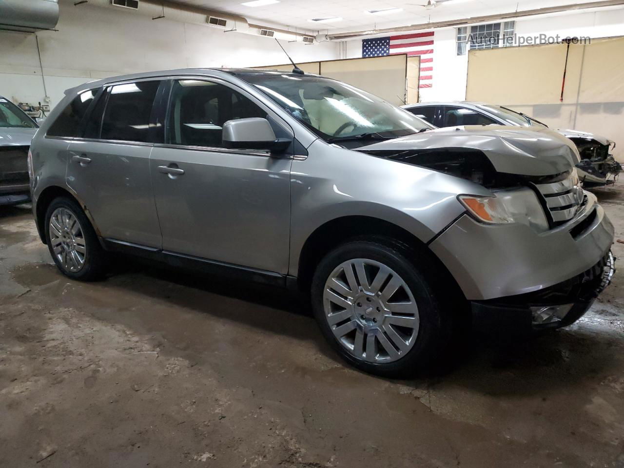 2008 Ford Edge Limited Silver vin: 2FMDK49C98BB04962