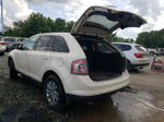 2008 Ford Edge Limited White vin: 2FMDK49CX8BA15451