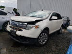 2008 Ford Edge Limited White vin: 2FMDK49CX8BA15451