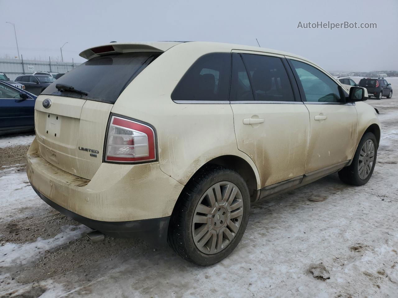 2008 Ford Edge Limited Белый vin: 2FMDK49CX8BA39460