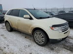 2008 Ford Edge Limited White vin: 2FMDK49CX8BA39460