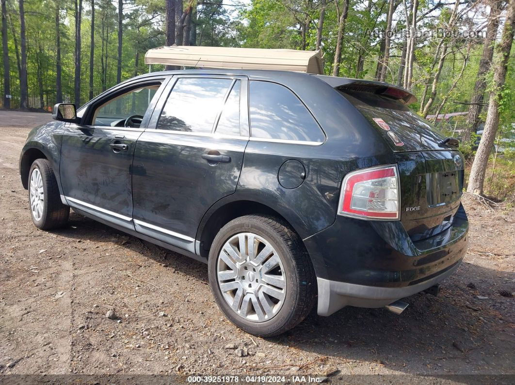 2008 Ford Edge Limited Black vin: 2FMDK49CX8BA41807