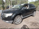 2008 Ford Edge Limited Black vin: 2FMDK49CX8BA41807