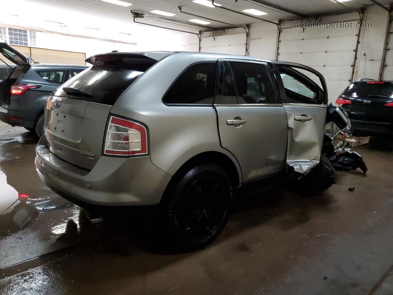 2008 Ford Edge Limited Silver vin: 2FMDK49CX8BA81868