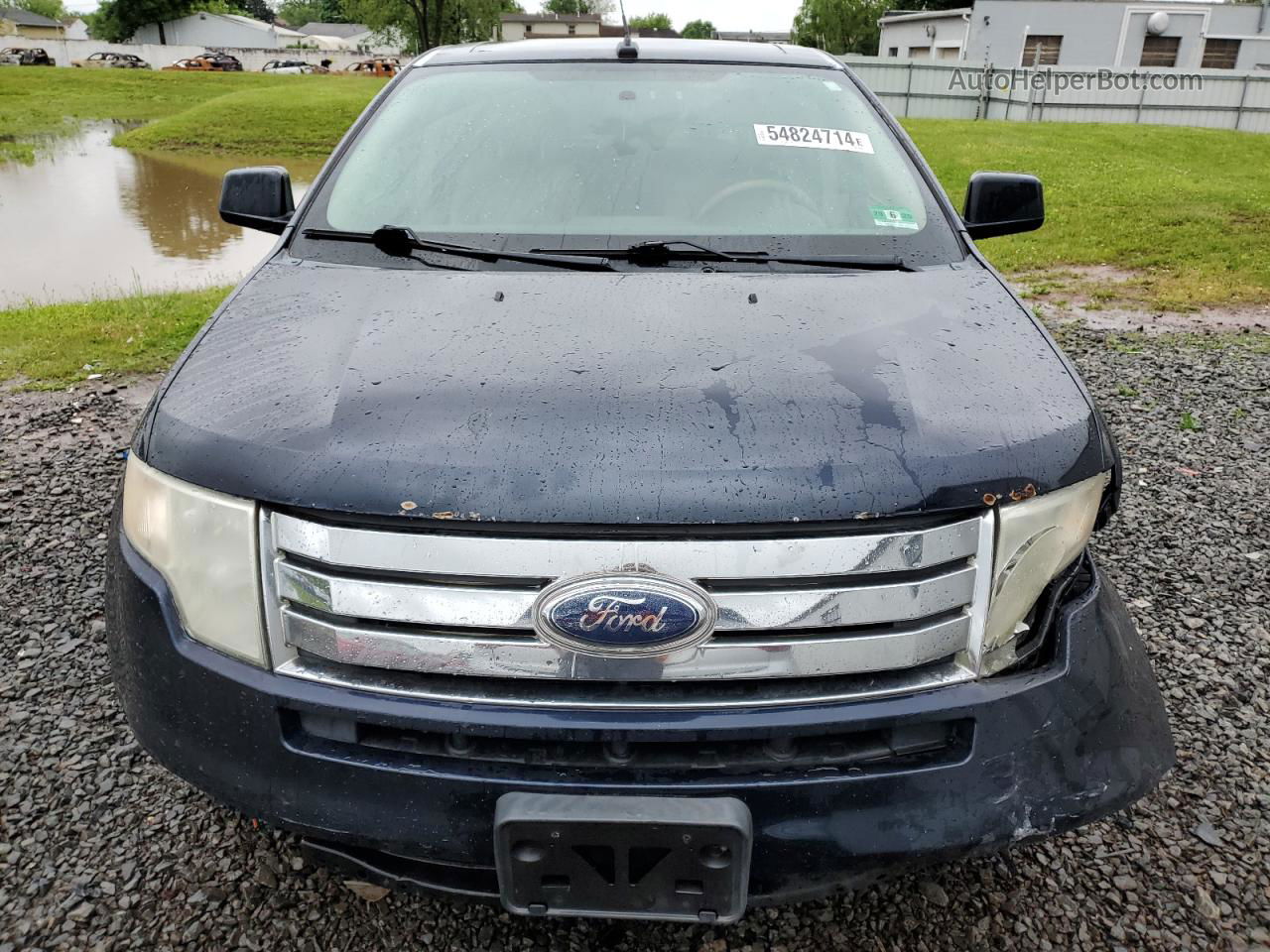 2008 Ford Edge Limited Blue vin: 2FMDK49CX8BB01889